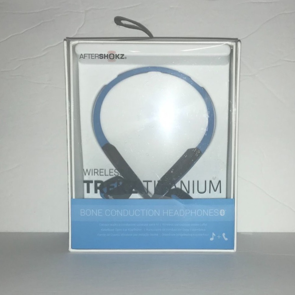 AfterShokz Trekz Titanium Wireless Bone Conduction Headphones